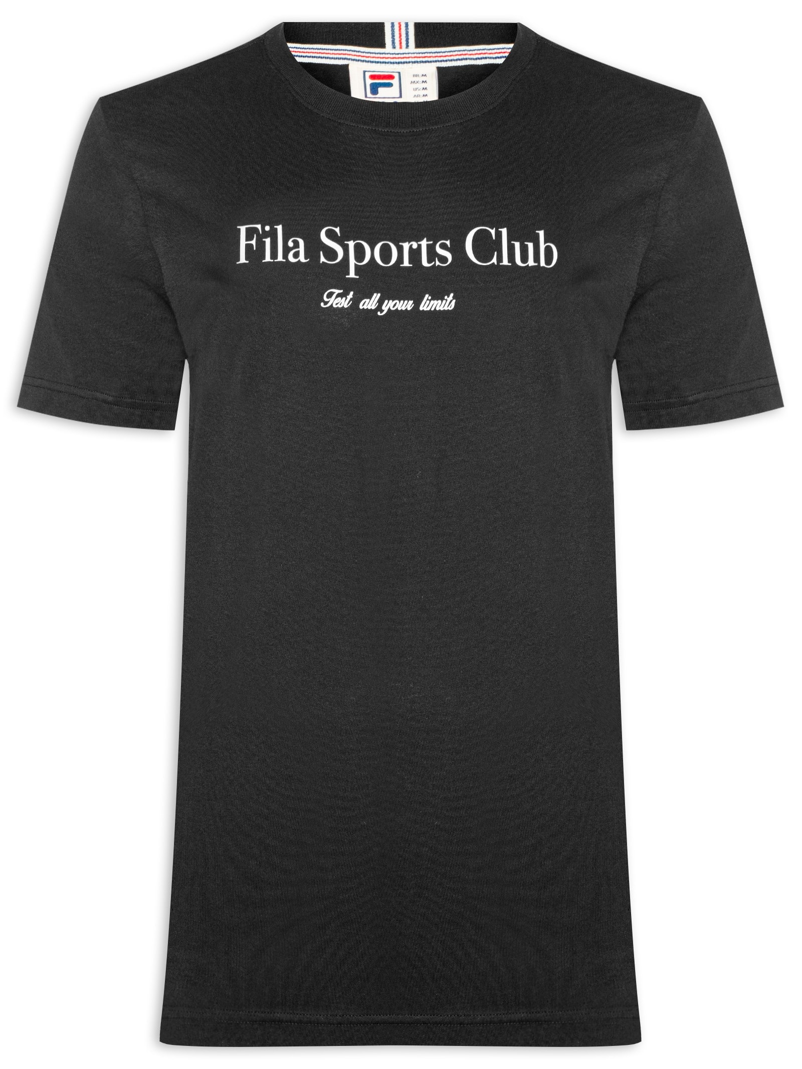 Camiseta Masculina Comfort Sport Cl Preto Fila