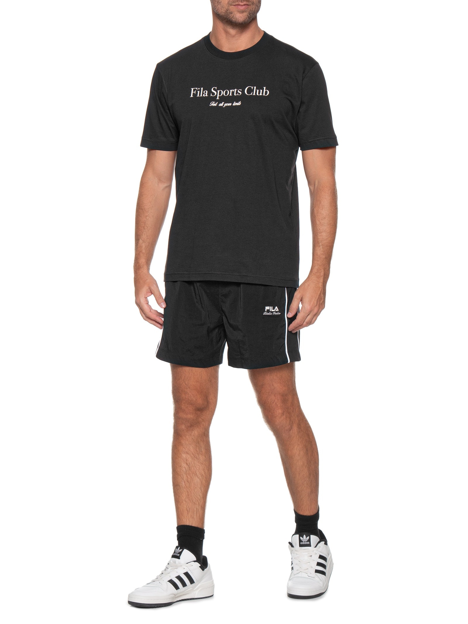 Camiseta Masculina Comfort Sport Cl Preto Fila