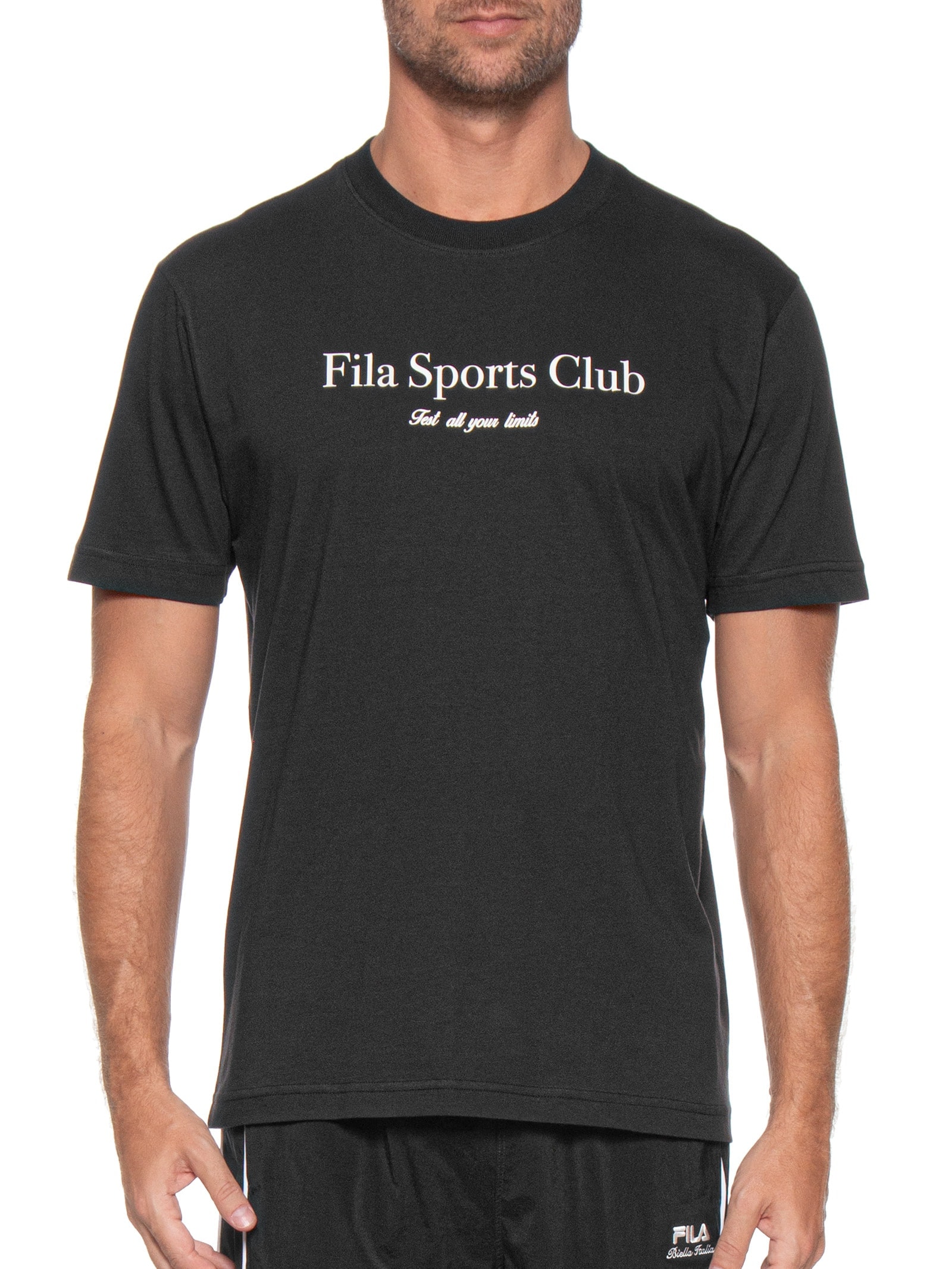Camiseta Masculina Comfort Sport Cl Preto Fila