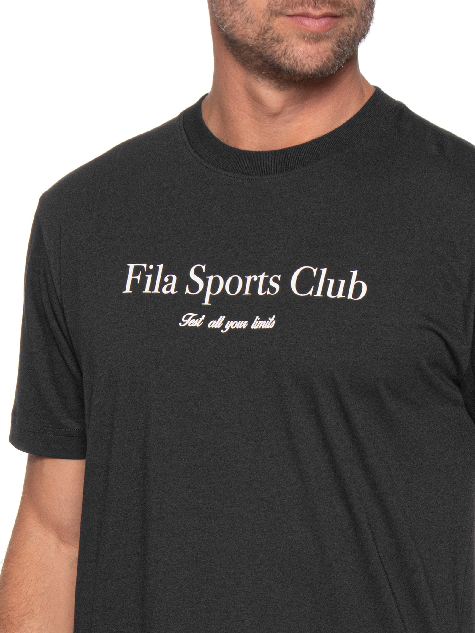 Camiseta Masculina Comfort Sport Cl Preto Fila