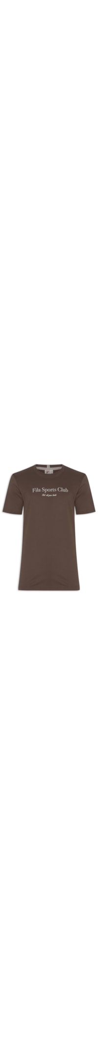 Camiseta Masculina Comfort Sport Club - Marrom