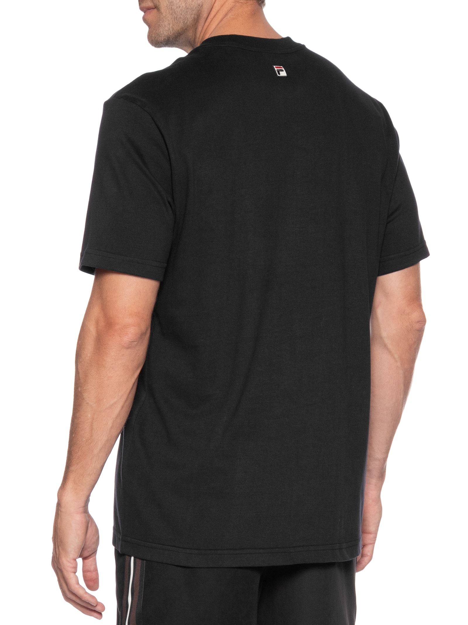 Camiseta Masculina Comfort Tour Motor Sport Preto Fila