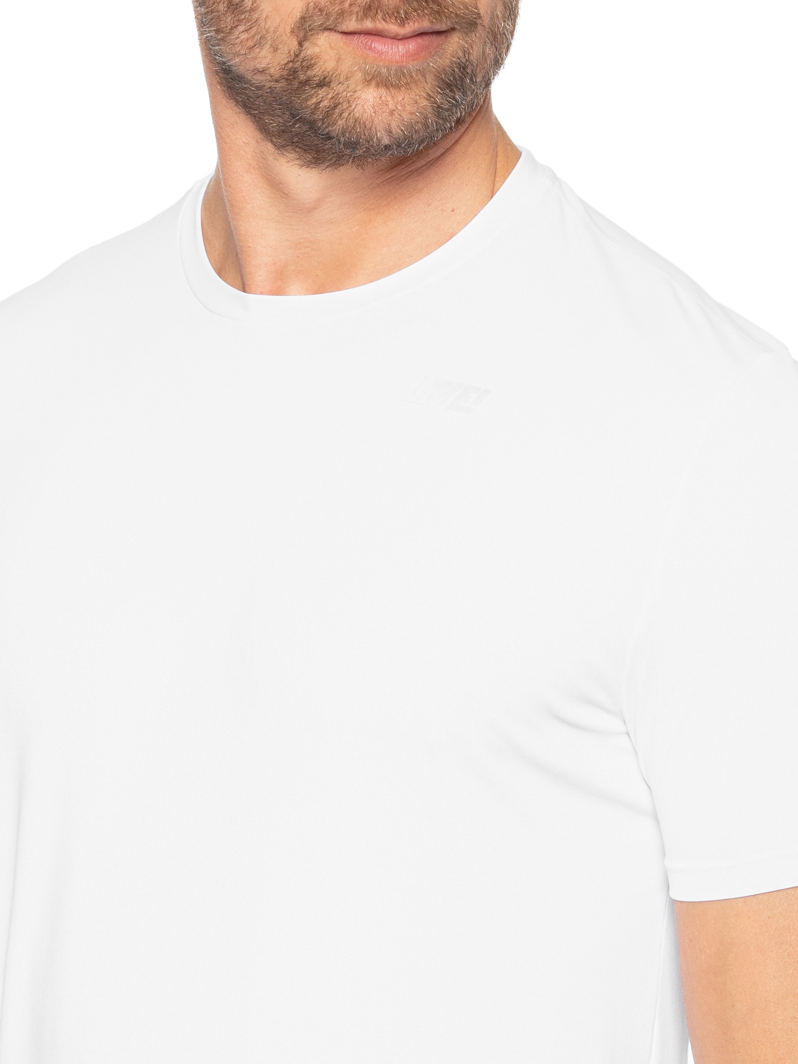 Camiseta Masculina Comfy Bio Stretch Men Branco Live!