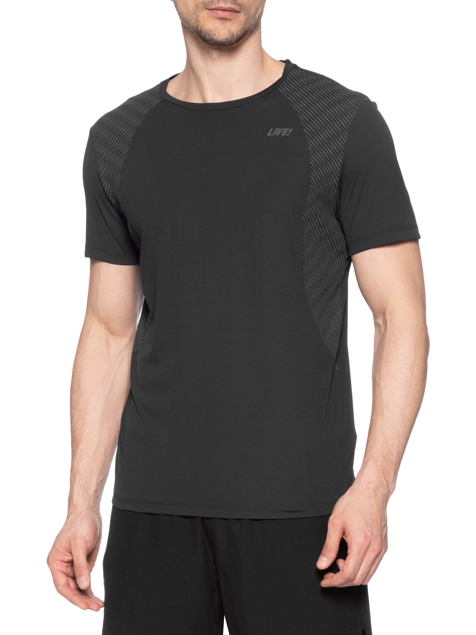 Camiseta Masculina Comfy Line Link Men Preto Live!