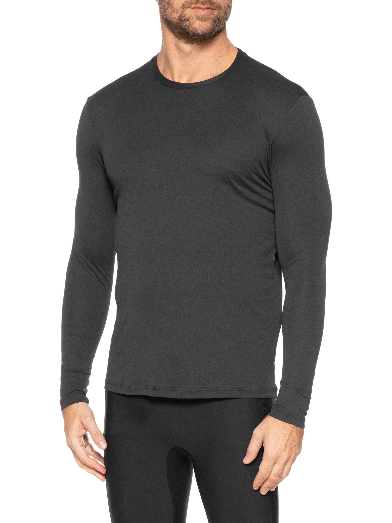 Camiseta Masculina Comfy Manga Longa Bio Men Preto Live!