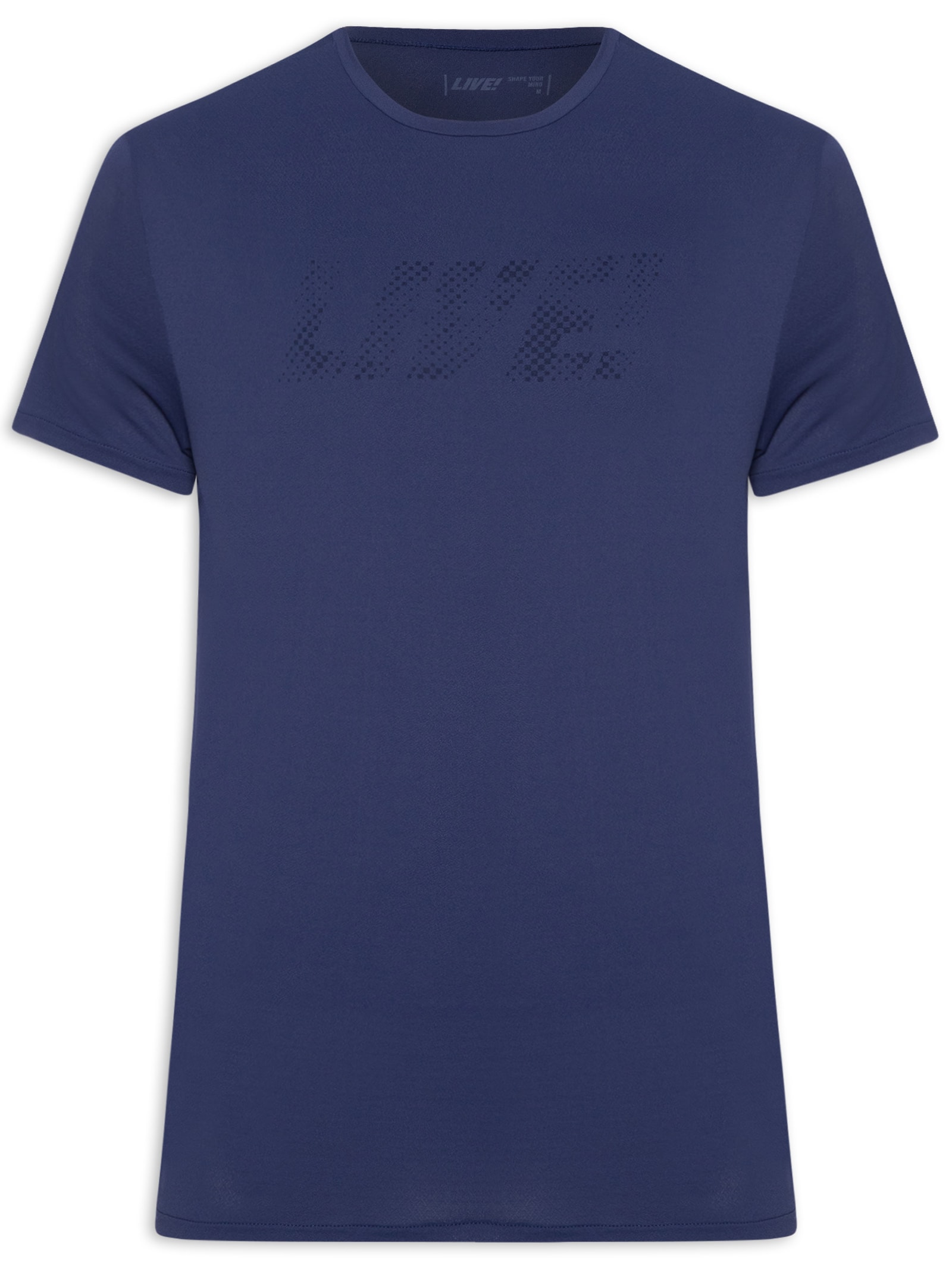 Camiseta Masculina Comfy Men Azul Live!