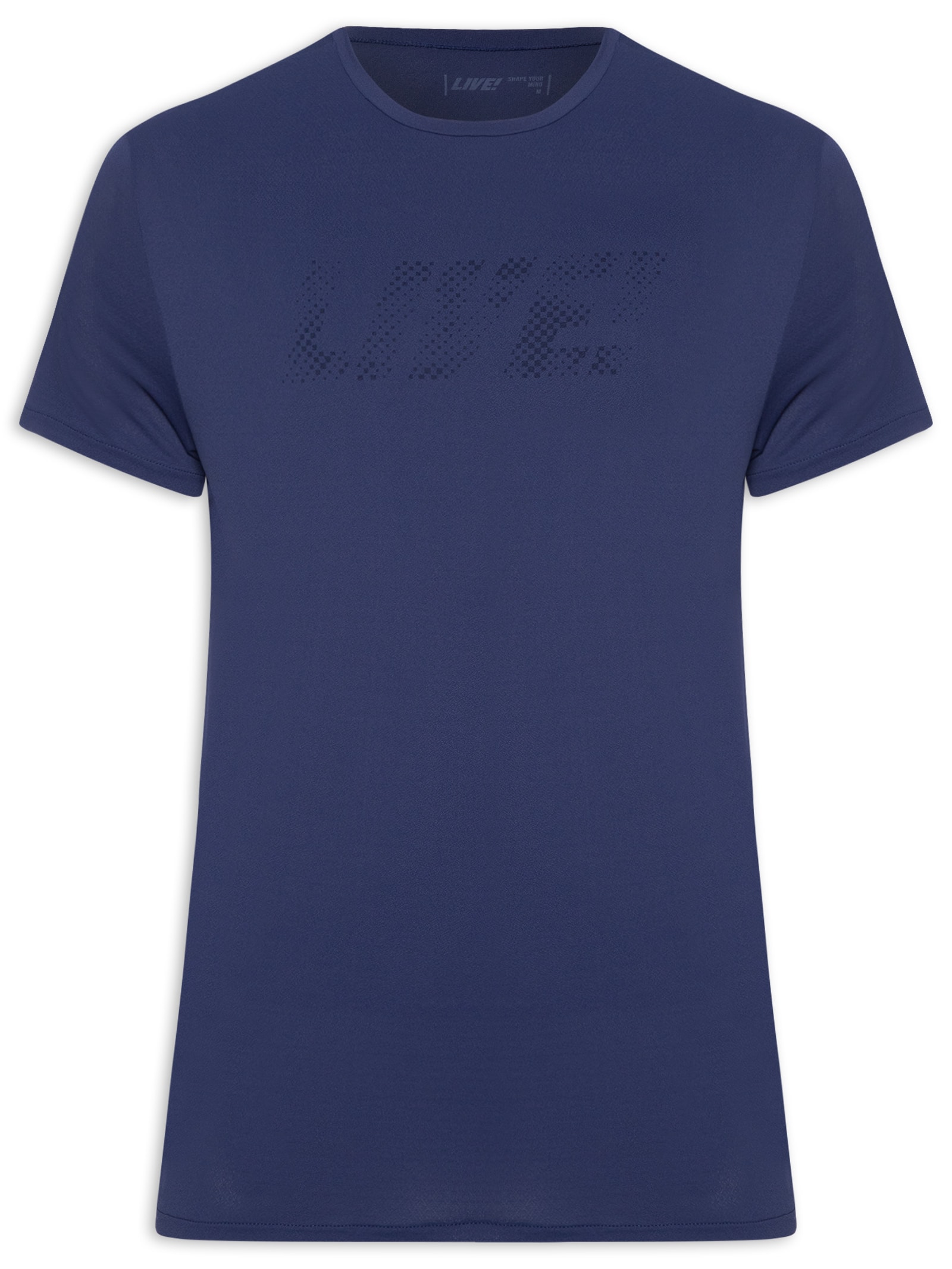 Camiseta Masculina Comfy Men Azul Live!