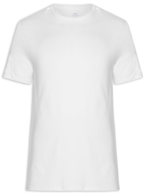 Camiseta Masculina Comfy Pima Men – Branco