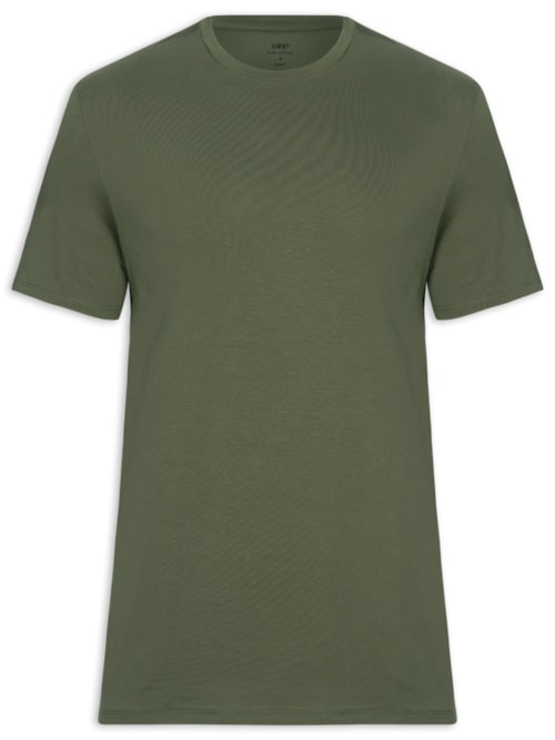 Camiseta Masculina Comfy Pima Men – Verde