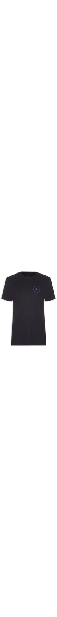 Camiseta Masculina Coordenadas - Preto