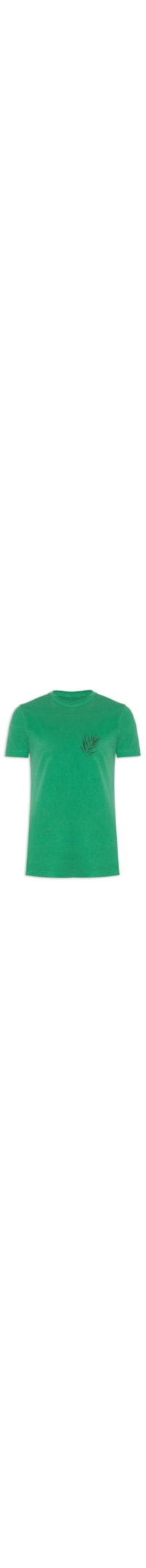 Camiseta Masculina Coqueiro - Verde