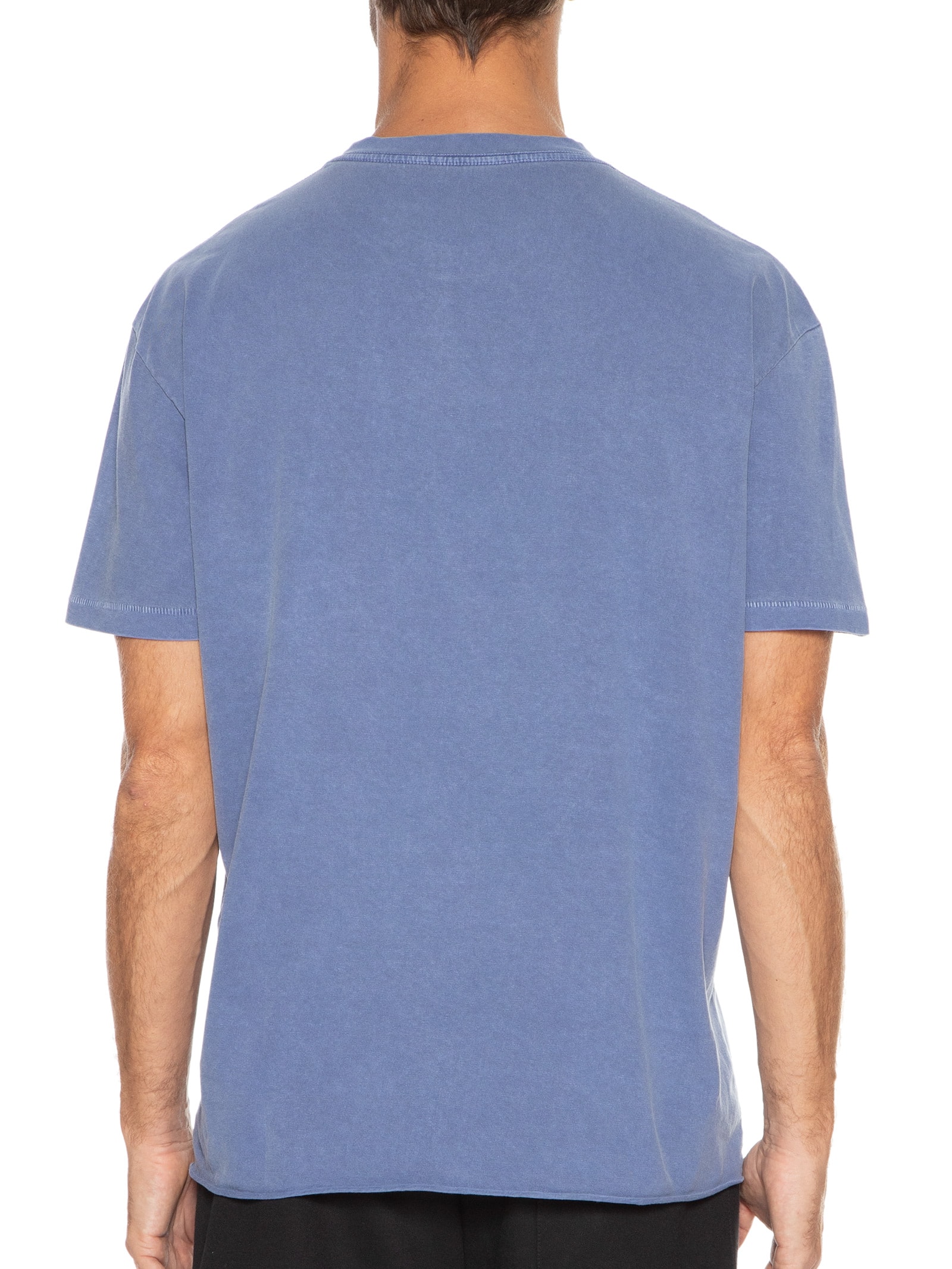 Camiseta Masculina Coqueiros Azul Osklen