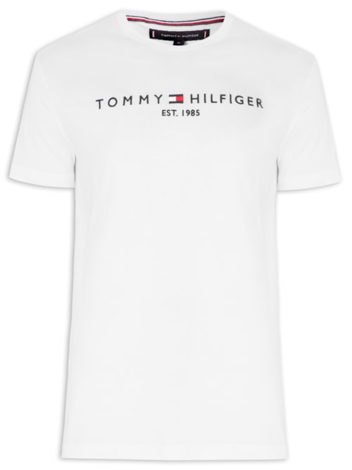 Camiseta Masculina Core Logo Tee – Branco