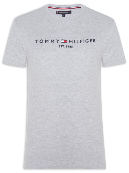 Camiseta Masculina Core Logo Tee - Cinza