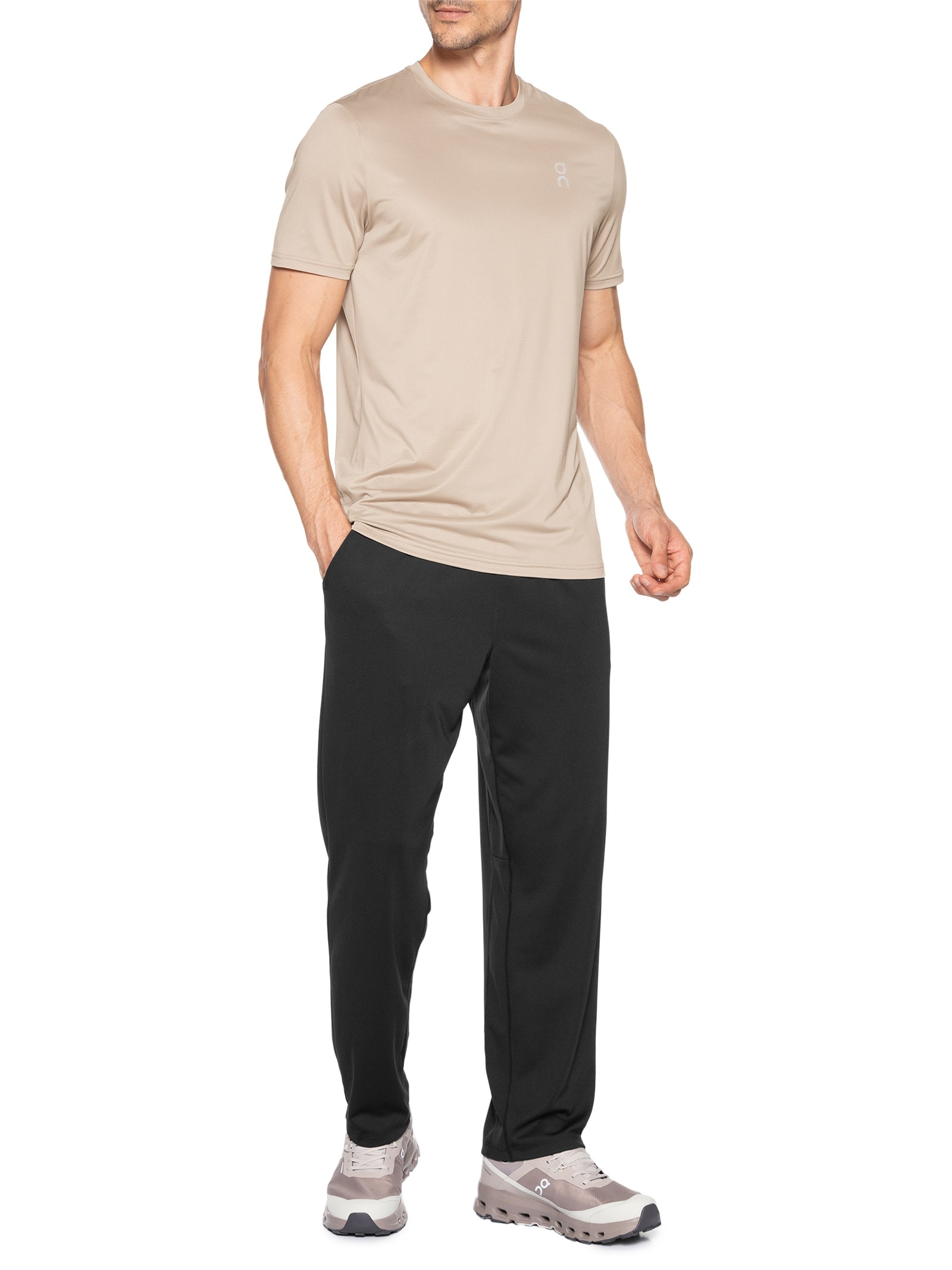 Camiseta Masculina Core-T Bege On Running