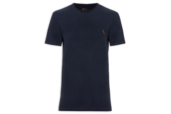 Camiseta Masculina Corrosão - Azul