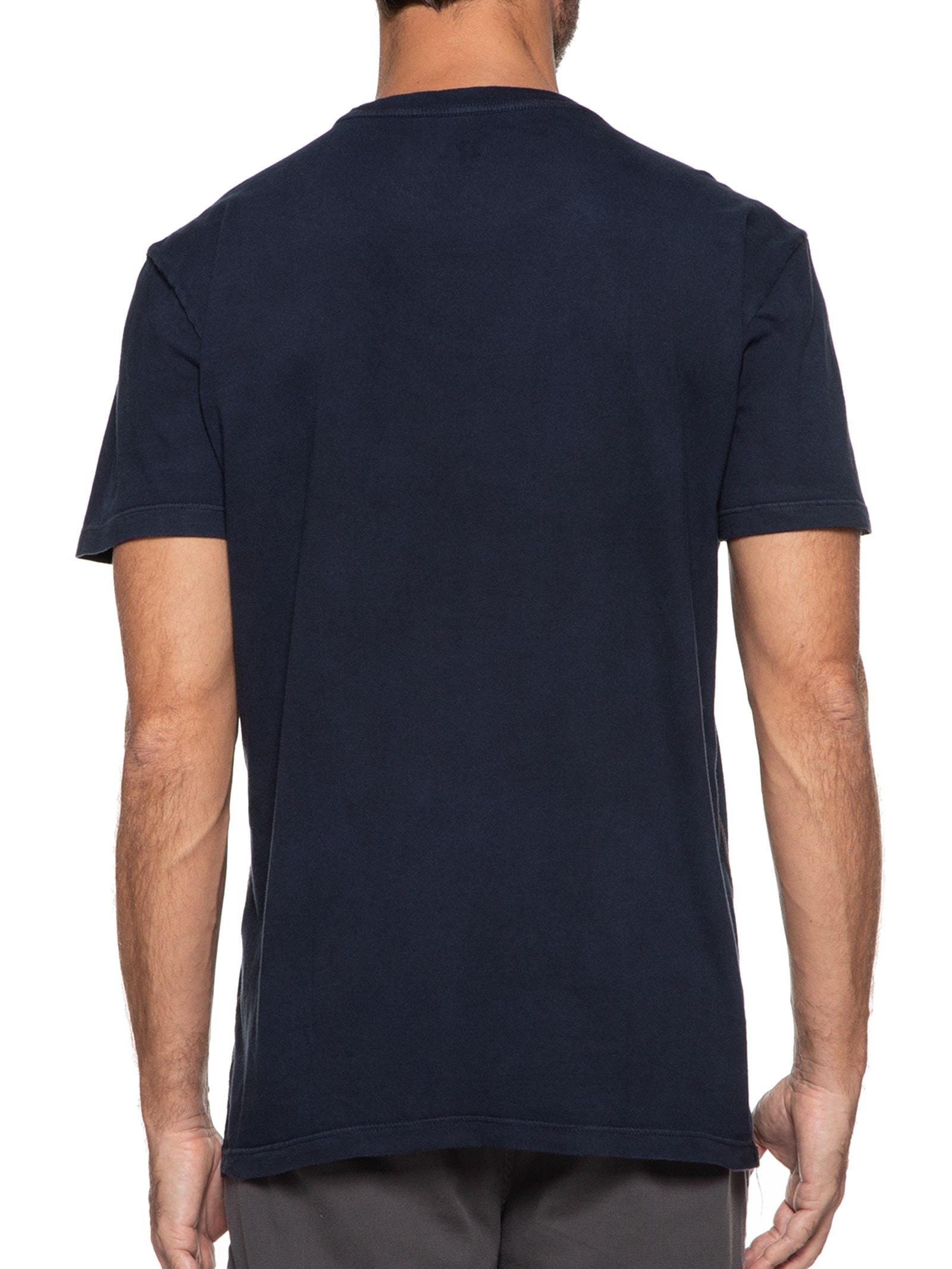 Camiseta Masculina Corrosão Azul Reserva