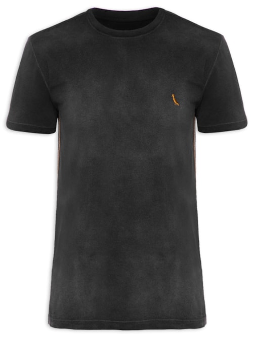 Camiseta Masculina Corrosão - Preto