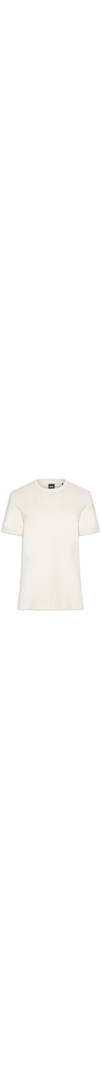Camiseta Masculina Cotton Blend Bubble-Jacquard Tiburt 240 - Branco