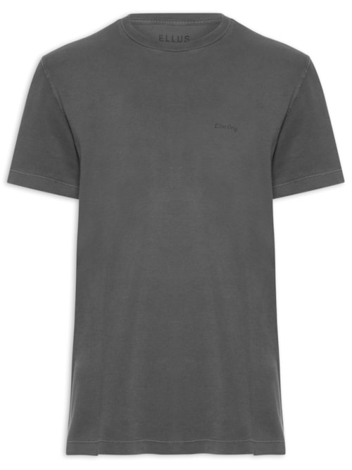 Camiseta Masculina Cotton Carmel Marble Class – Cinza