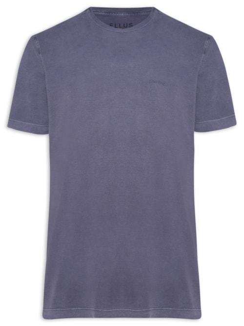 Camiseta Masculina Cotton Carmel Marble Class – Roxo