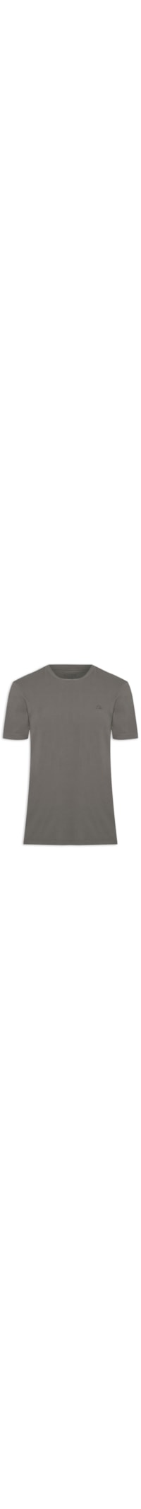 Camiseta Masculina Cotton Fine Aquarela Class - Cinza