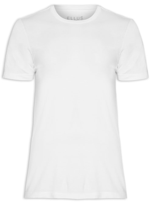 Camiseta Masculina Cotton Fine Easa Classic – Branco