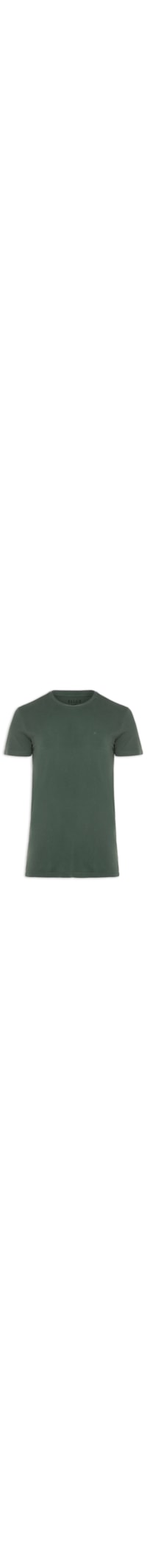 Camiseta Masculina Cotton Fine Easa Classic Manga Curta - Verde
