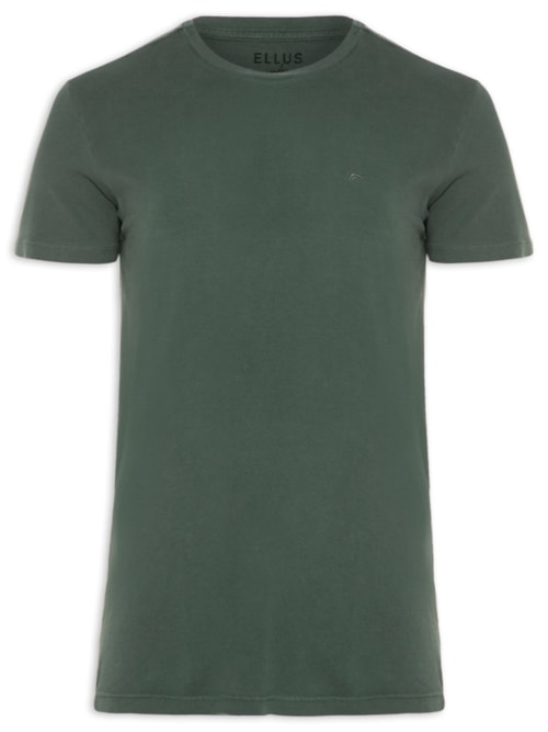 Camiseta Masculina Cotton Fine Easa Classic Manga Curta – Verde