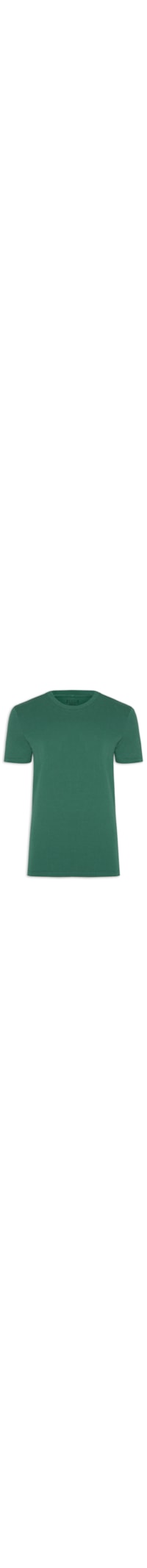 Camiseta Masculina Cotton Fine Easa Classic Manga Curta - Verde