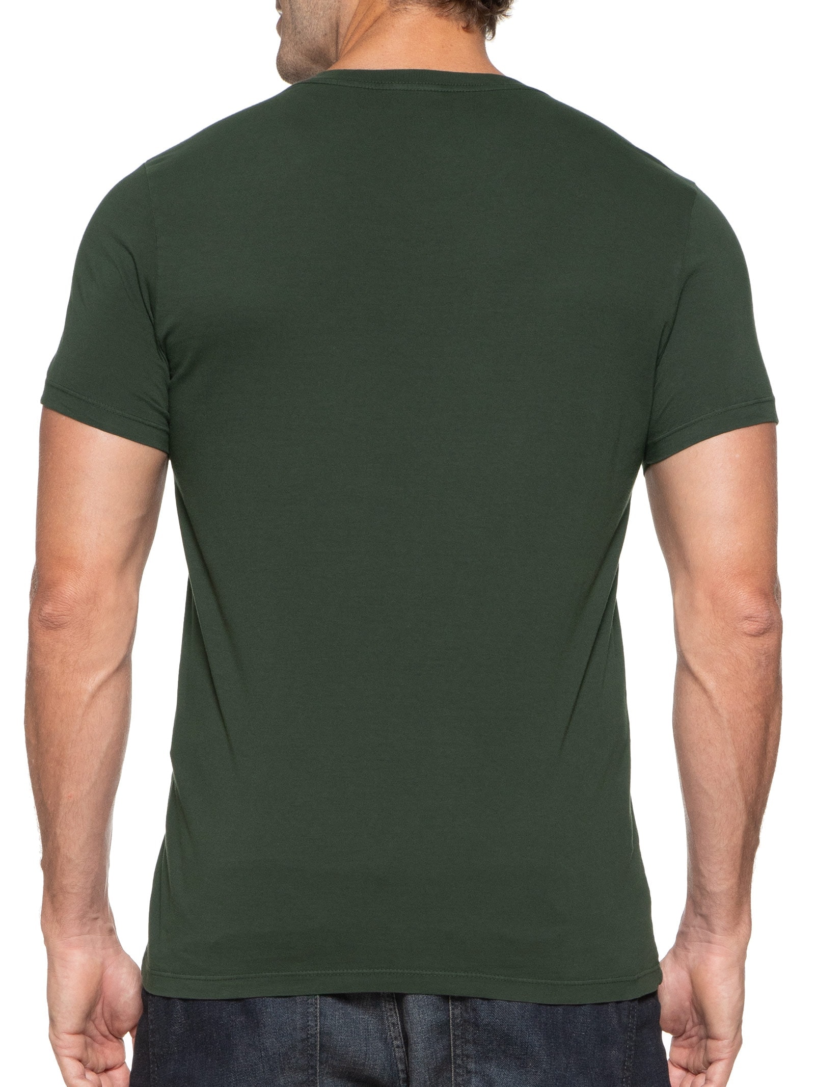 Camiseta Masculina Cotton Fine Easa Classic Verde Ellus