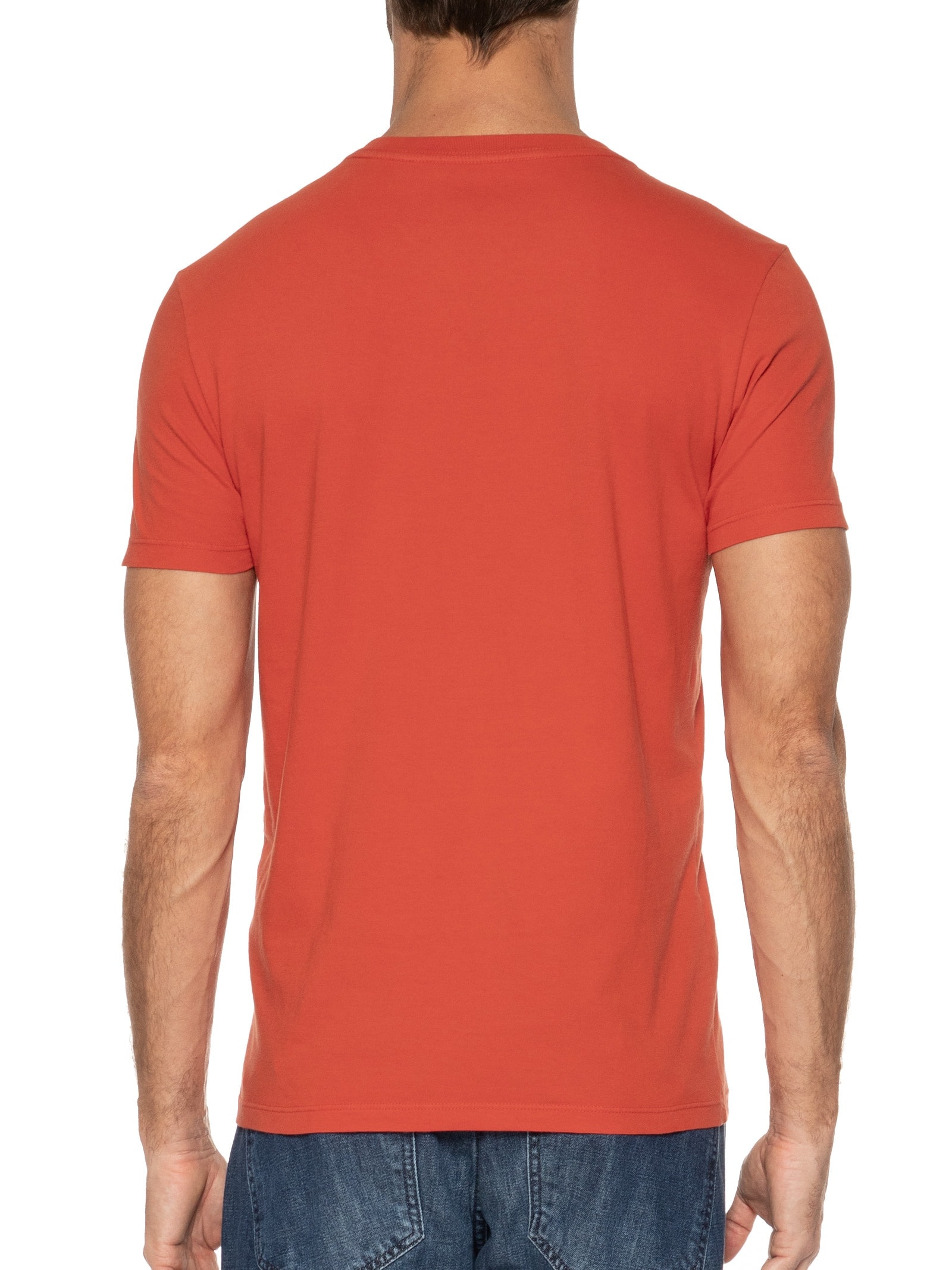 Camiseta Masculina Cotton Fine Maxi Easa Classic Manga Curta Vermelho Ellus