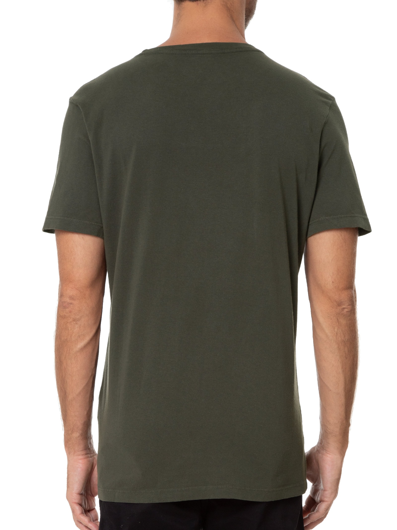 Camiseta Masculina Cotton Fine Tmlss Classic Manga Curta Verde Ellus