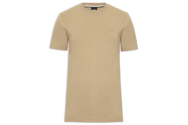 Camiseta Masculina Cotton Jersey Crew Neck Thompson - Cáqui