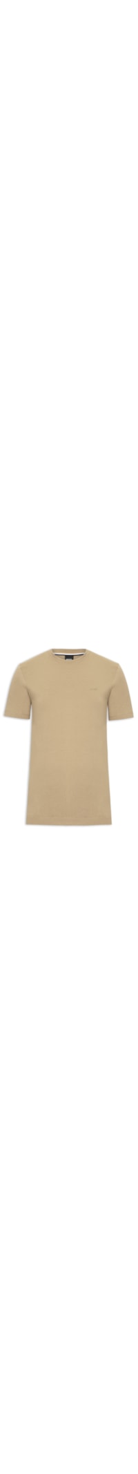 Camiseta Masculina Cotton Jersey Crew Neck Thompson - Cáqui