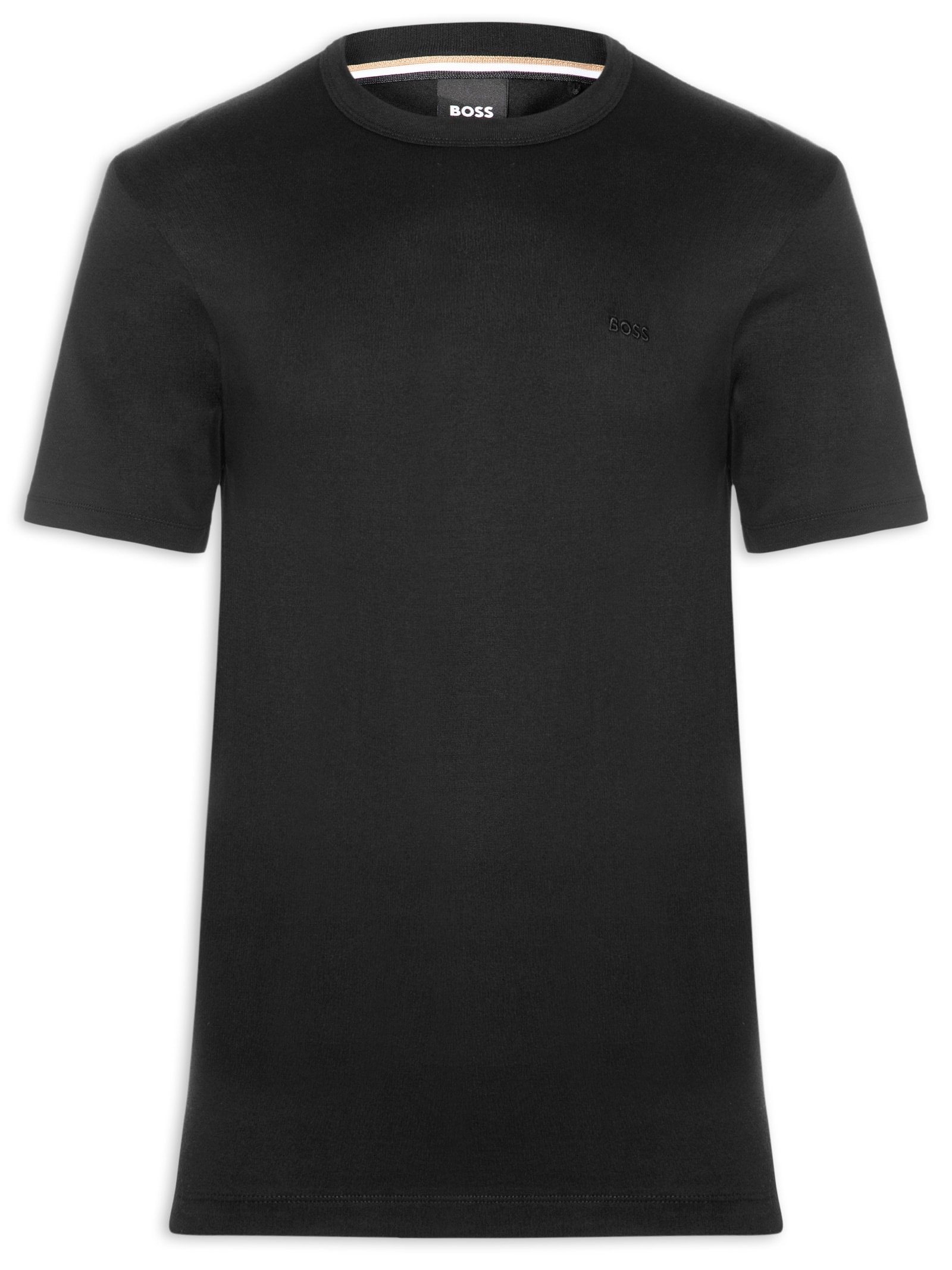Camiseta Masculina Cotton Jersey H-Taut 15 Preto Boss