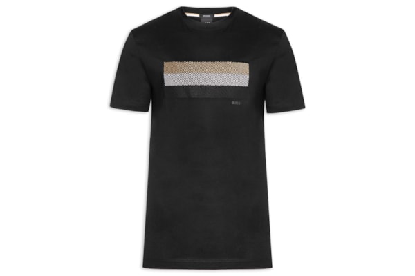Camiseta Masculina Cotton Jersey Stripe Artwork C-Taut 10 - Preto