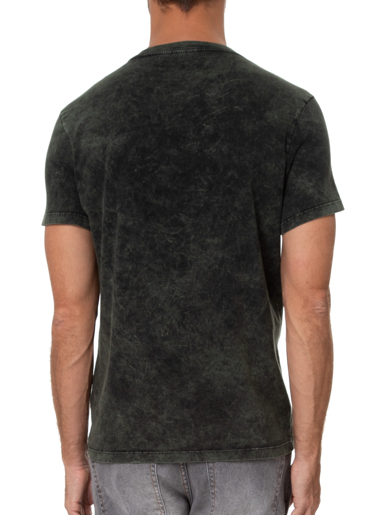 Camiseta Masculina Cotton Marble Coat Of Arms Classic Verde Ellus