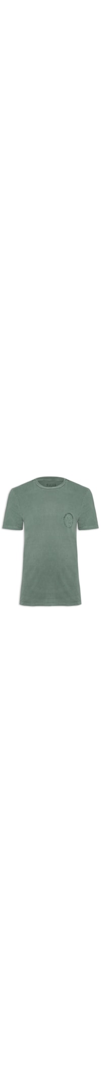 Camiseta Masculina Cotton Marble Journey Classic - Verde