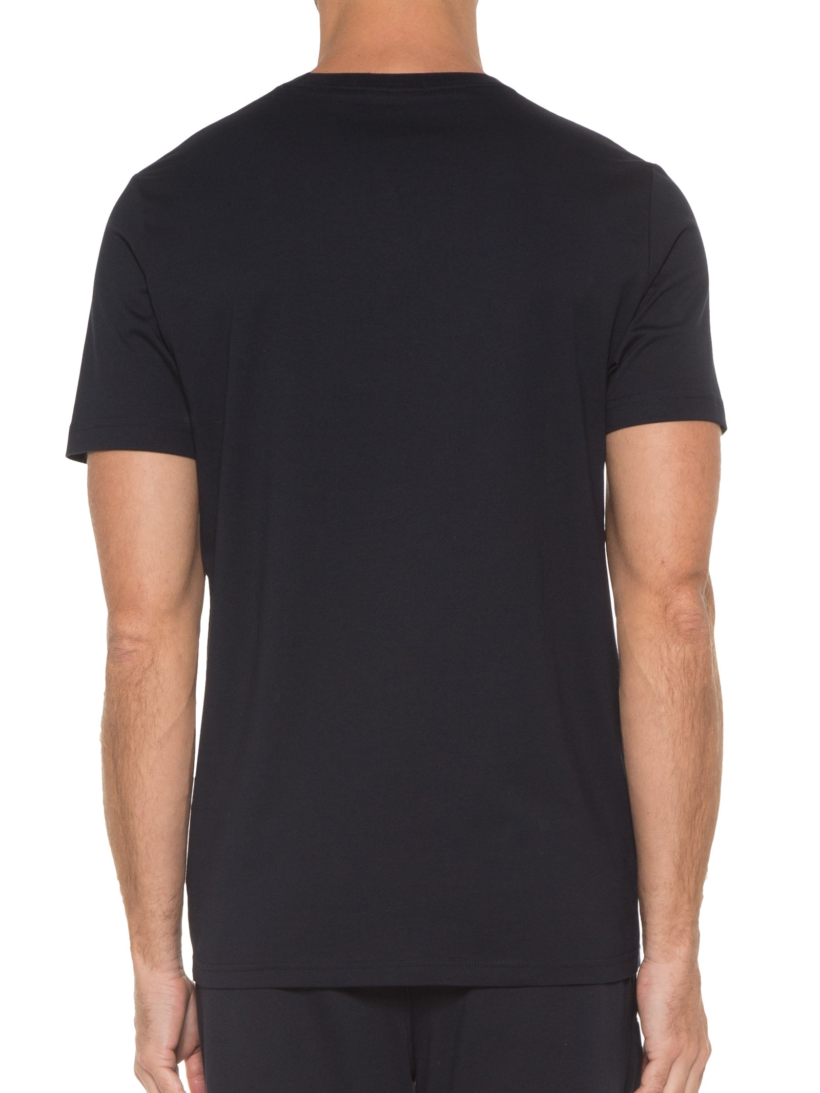 Camiseta Masculina Crew Neck Azul Fred Perry
