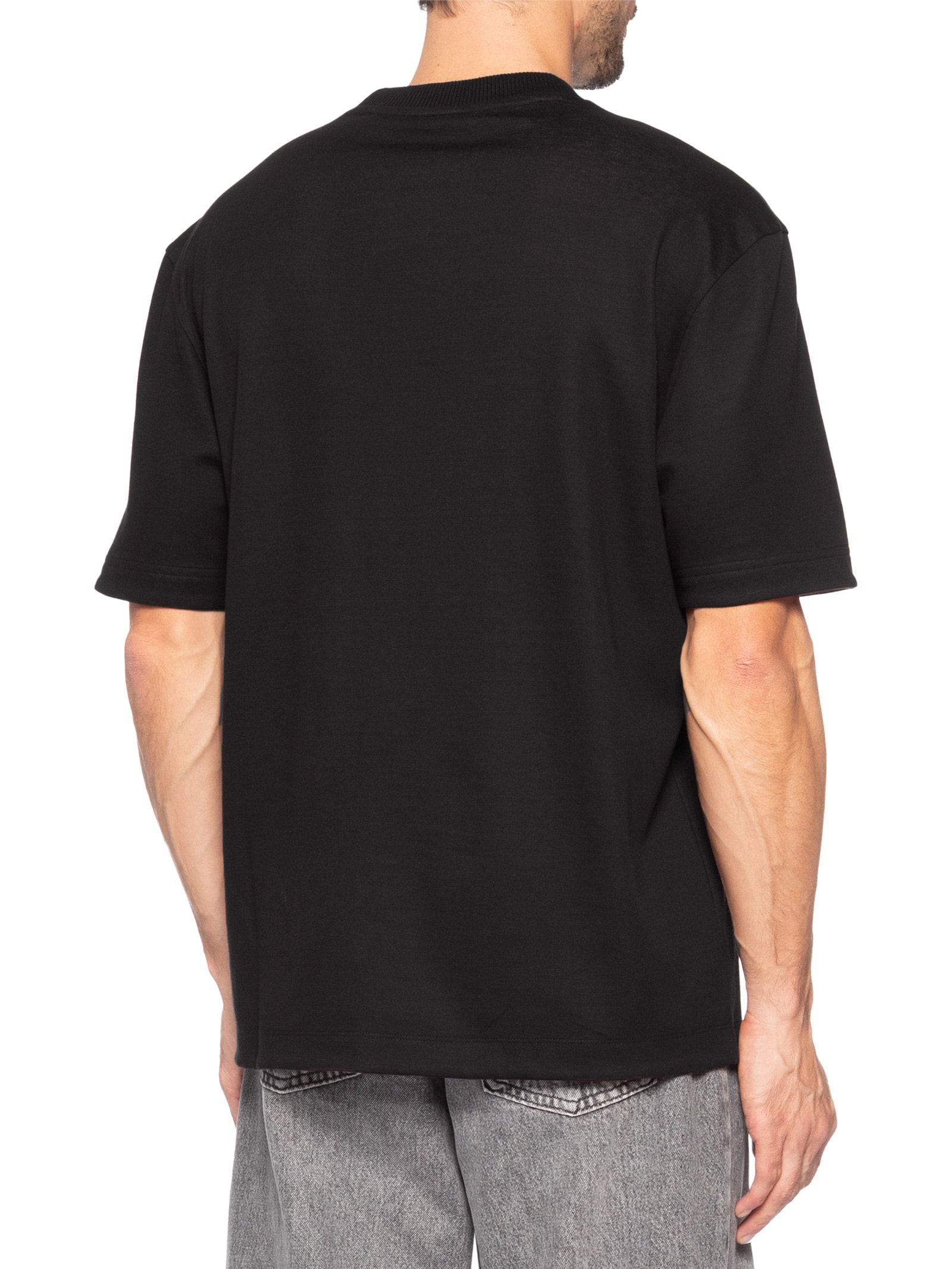 Camiseta Masculina Crew Neck Daneon Preto Hugo