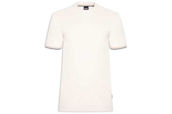 Camiseta Masculina Crew Neck Thompson 04 - Branco
