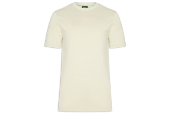 Camiseta Masculina Crew Neck TS-Logo - Bege