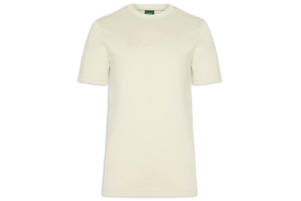 Camiseta Masculina Crew Neck TS-Logo - Bege