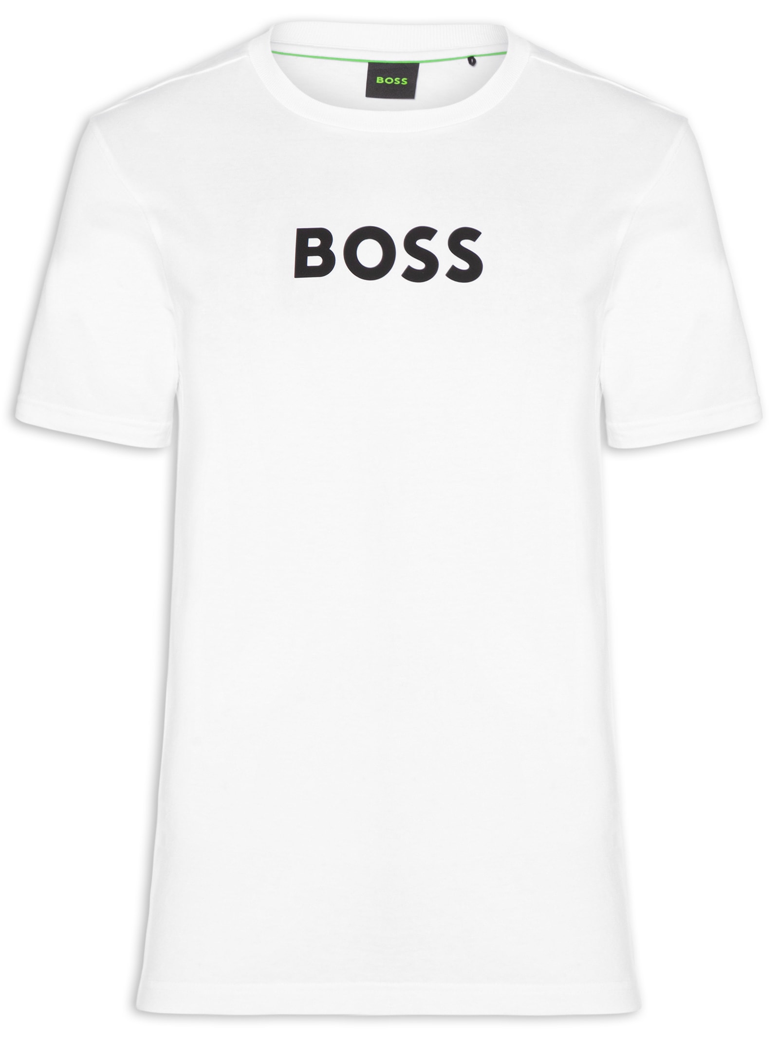 Camiseta Masculina Crew Neck TS-Logo Off White Boss