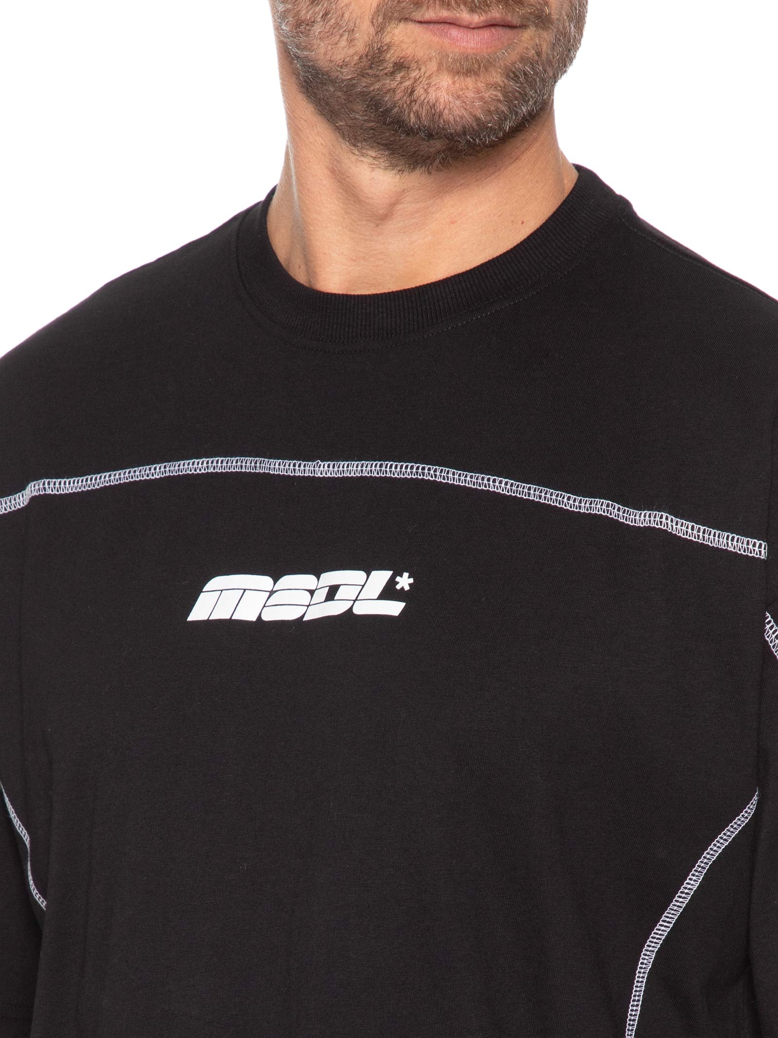 Camiseta Masculina Cropped Fit Graphic Preto Cotton On