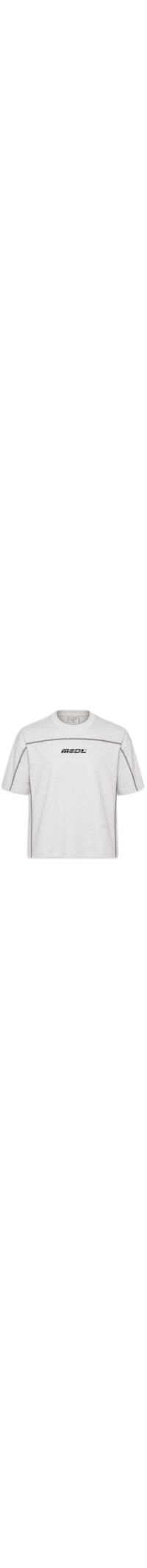Camiseta Masculina Cropped Fit Graphic – Branco