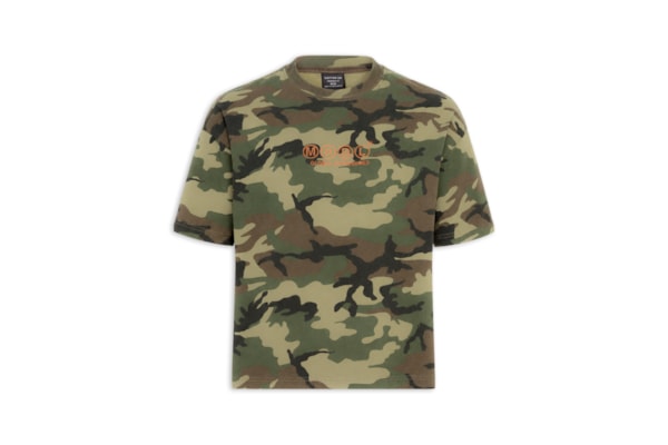 Camiseta Masculina Cropped Fit Graphic – Verde