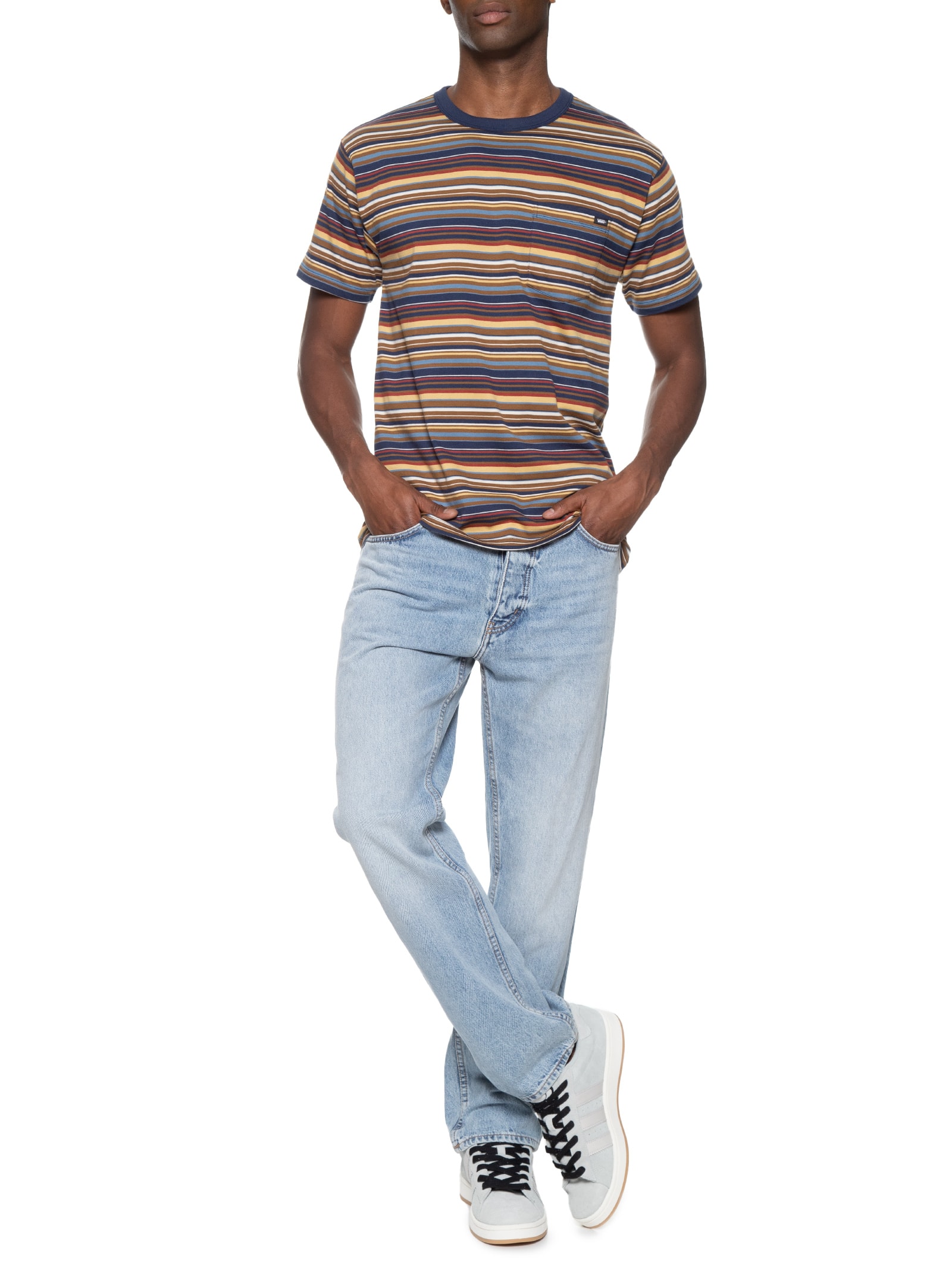 Camiseta Masculina Cullen Ss Marrom Vans