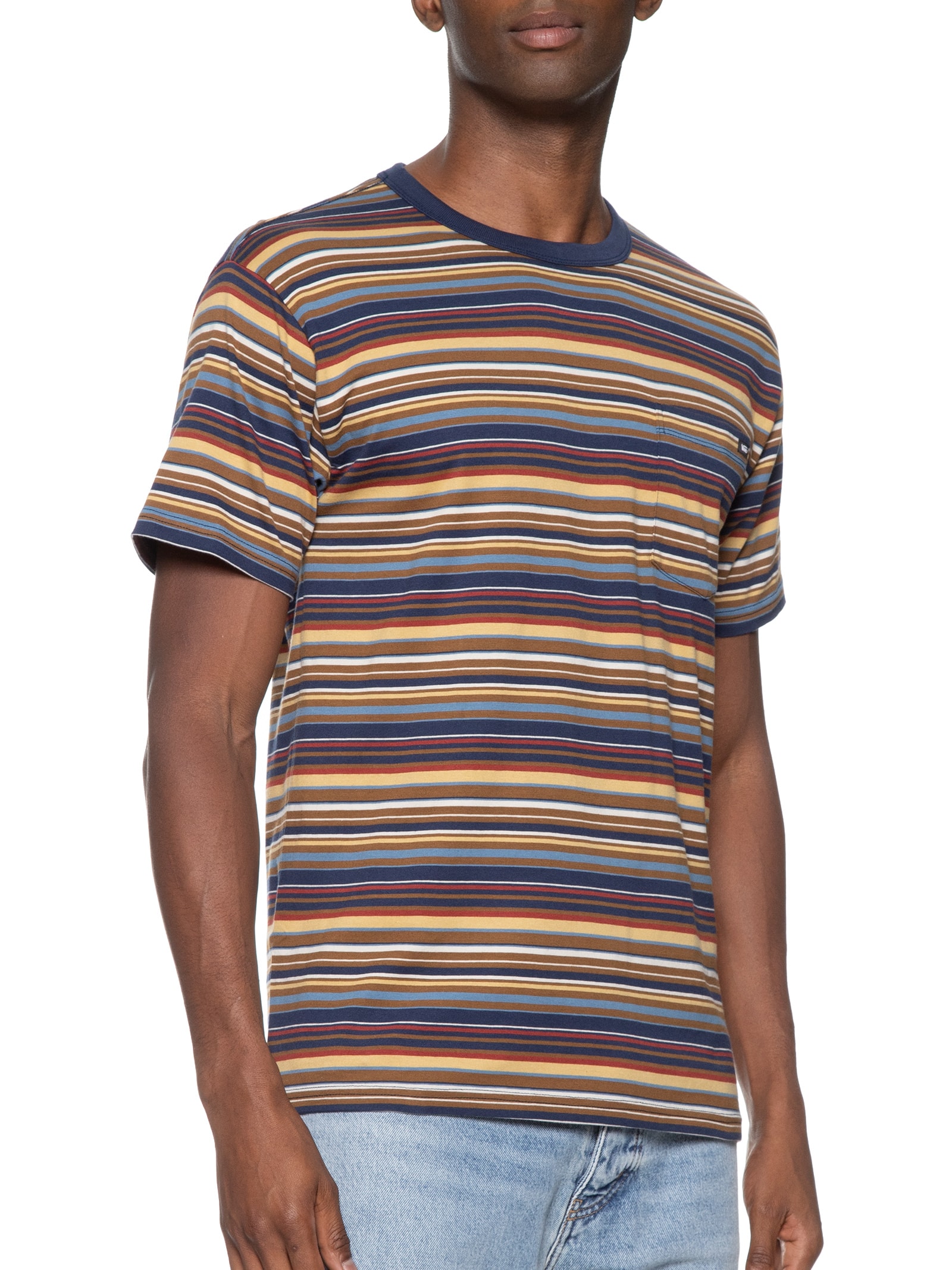 Camiseta Masculina Cullen Ss Marrom Vans